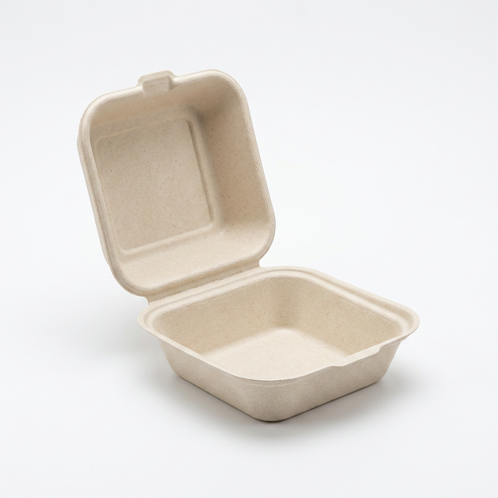 Bagasse food box product